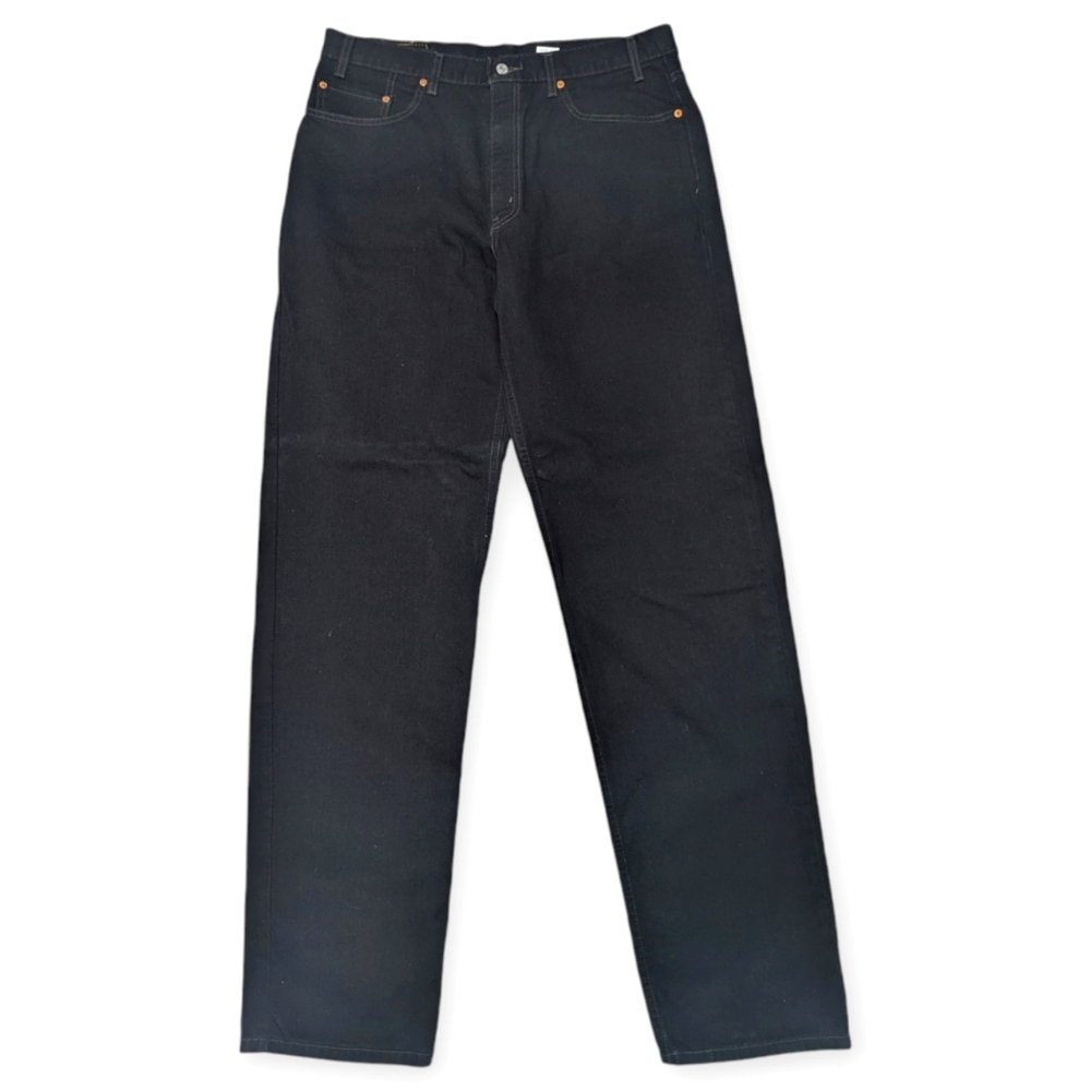 NWT Levi's 550 RELAXED FIT Men's Black Jeans W38 L36